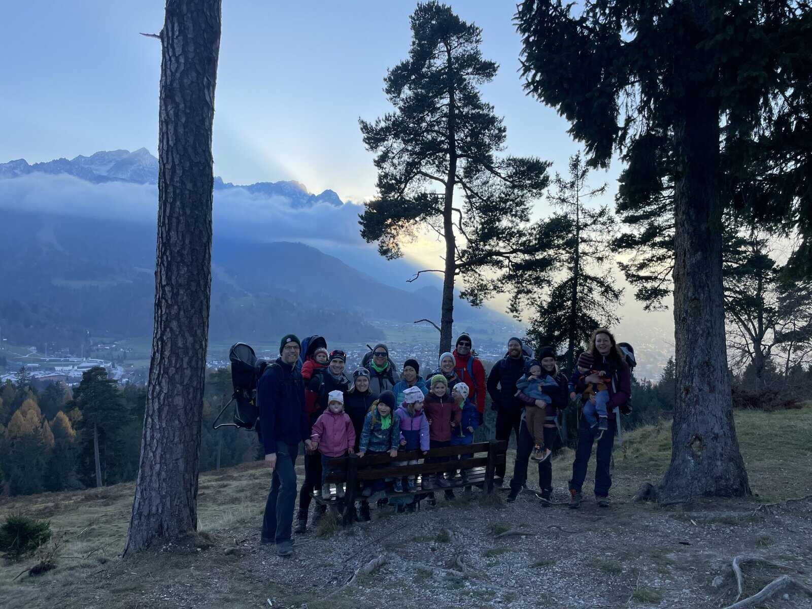 Mehr über den Artikel erfahren Kraxlkids auf Sonnenuntergangstour
