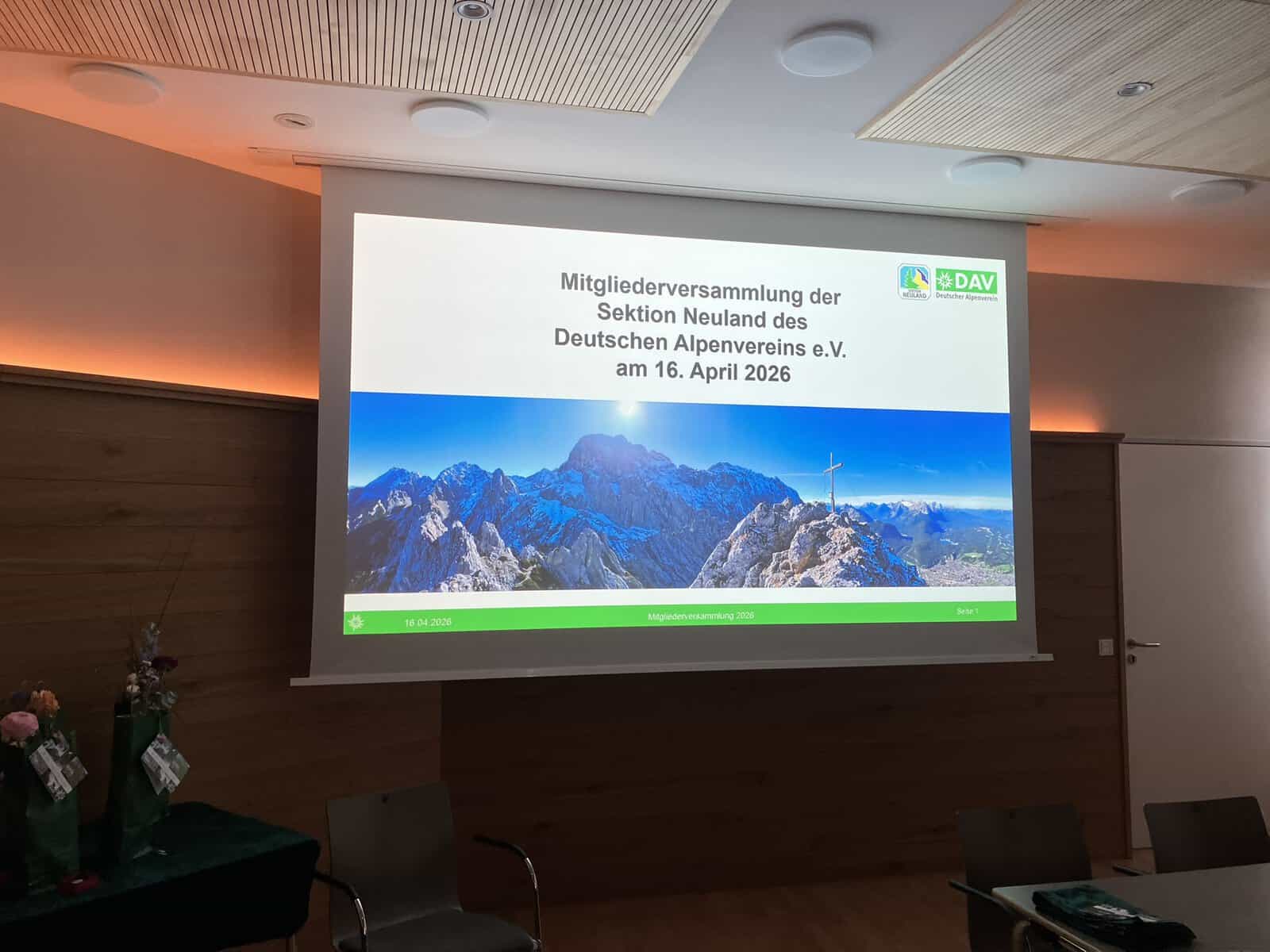 Mehr über den Artikel erfahren Mitgliederversammlung am 16.04.2026