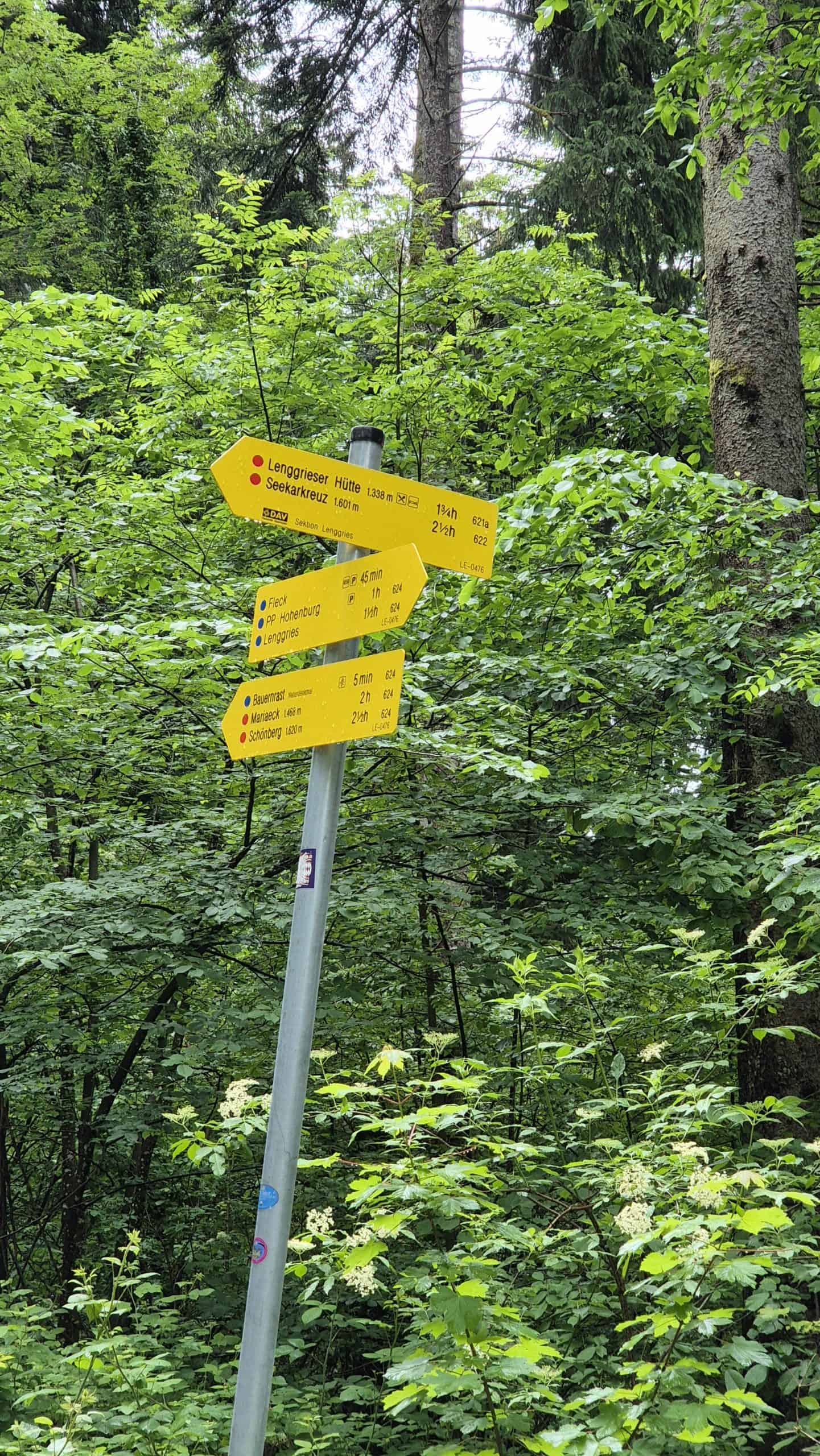 Mehr über den Artikel erfahren Dienstagswanderung Lenggrieser Hütte und Seekarkreuz